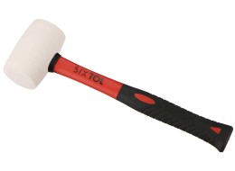 Mazzetta in gomma TPR HAMMER 340, bianca, 340g, 310mm