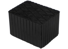 Piastra di gomma per cric JACK PAD 15, 160x120x100 mm