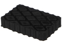 Supporto in gomma per cric auto JACK PAD 16, 120x80x20 mm