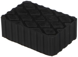 Supporto in gomma per cric auto JACK PAD 17, 120x80x40 mm