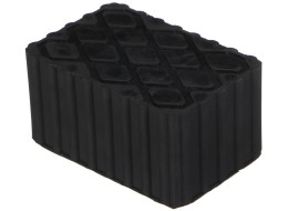 Supporto in gomma per cric auto JACK PAD 18, 120x80x60 mm