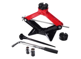 Cric a forbice con cricchetto SX SCISSOR JACK WIDE PAD 2,5T