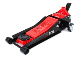 Cric idraulico mobile heavy-duty 3T a basso profilo con pedale SX JACK PEDAL 3T BLACK