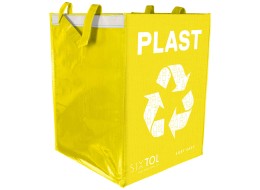 Borsa per raccolta differenziata SORT EASY PLASTIC, 30x30x40cm, 36l