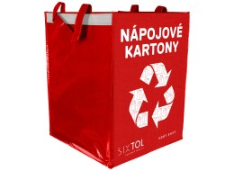 Borsa per raccolta differenziata SORT EASY CARTON, 30x30x40cm, 36l