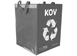 Borsa per raccolta differenziata SORT EASY METAL, 30x30x40cm, 36l