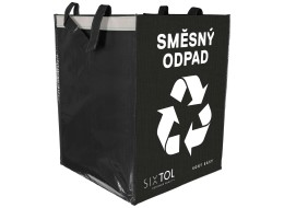 Borsa per raccolta differenziata SORT EASY MIXED, 30x30x40cm, 36l