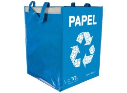 Borsa per la raccolta differenziata SORT EASY PAPEL ES, 30x30x40cm, 36l