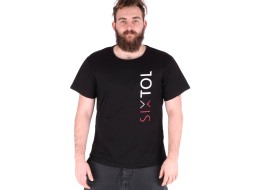 T-shirt da uomo T-SHIRT, nero, taglia L, 100% cotone
