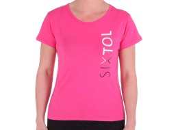 T-shirt da donna T-SHIRT, rosa, taglia M, 100% cotone
