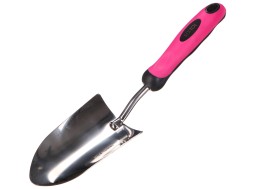 Pala da giardino GARDEN PINK ONE, acciaio inossidabile, 33 cm