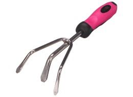 Coltivatore manuale GARDEN PINK ONE, acciaio inossidabile, 28 cm