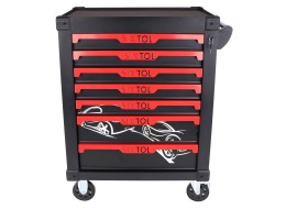 Carrello portautensili MECHANIC TROLLEY KEVIN, 7 cassetti