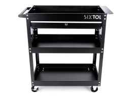 Carrello porta attrezzi MECHANIC TROLLEY ROGER DRAWER, 3 ripiani + 1 cassetto